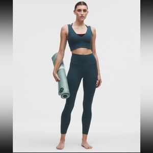 lululemon Align high-rise Leggings 25” indochine blue size 4